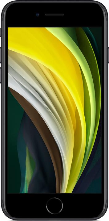 Produktbild Apple iPhone SE (2nd Gen) (64 GB, Black, 4.70", SIM + eSIM, 12 Mpx, 4G)