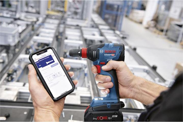 Actual product image Bosch Professional Combo kit set with 4x 18V: GSR18V-110C/GDX18V-210C/GWS18V-10/GBH 18V-24C, 3x rechargeable battery