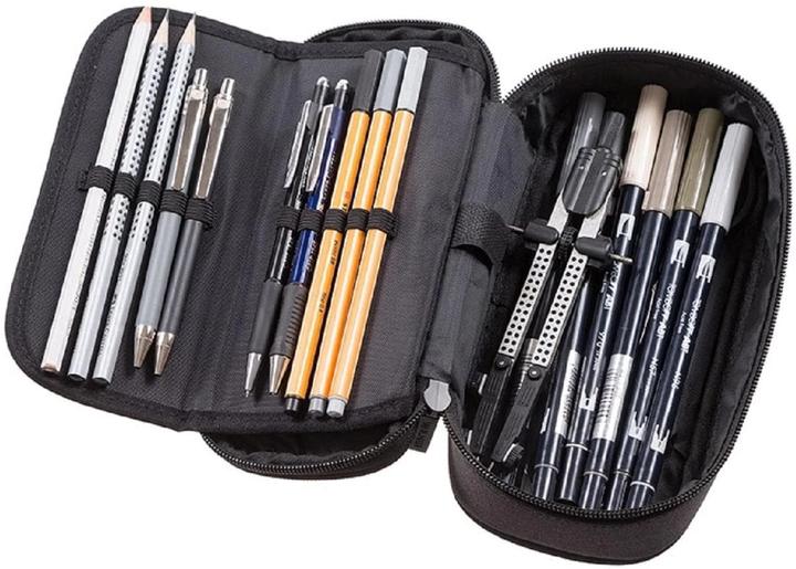 Image du produit Walker Etui Pencil Box 21 x 10 x 6 cm, vide Grey Coated