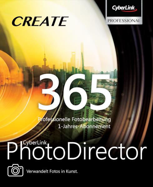 Produktbild CyberLink PhotoDirector 365 12Mo ESD (1 User, 1 Geräte/User, 12 Monate)
