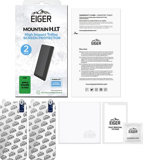Produktbild Eiger Mountain H.I.T (2 Stück, Apple iPhone 16 Pro)