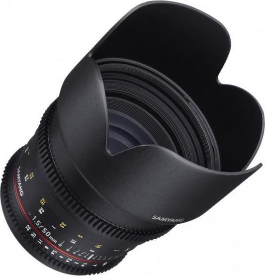 Actual product image Samyang MF 50mm T1.5 VDSLR MK2 Canon RF (Canon RF, Micro Four Thirds, APS-C / DX, full size)