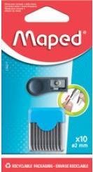 Maped Ersatz-Zirkelminen x10 + Minen-Anspitzer - Blister (Ersatzmine)