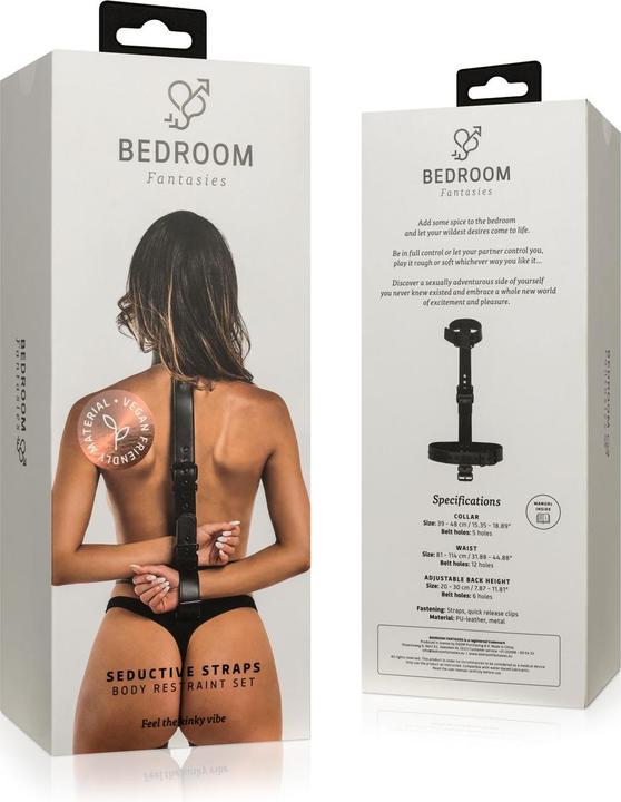 Actual product image Magic Silk Halsband mit HandgelenkFesseln Body Restraint Set