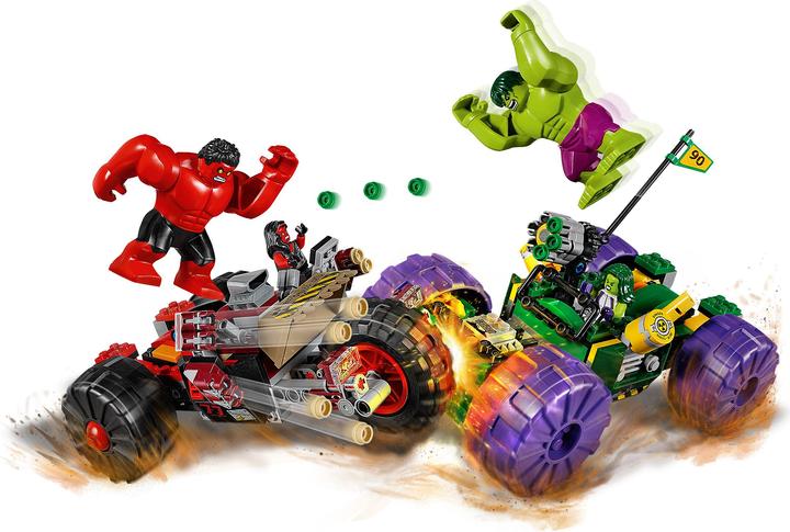Produktbild LEGO Marvel Super Heroes Hulk gegen Red Hulk (76078, LEGO Marvel)