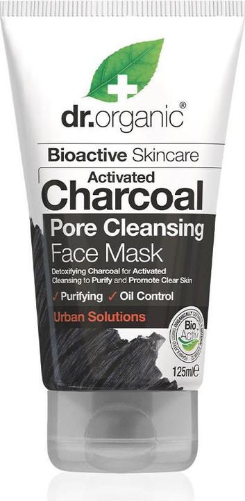 Actual product image Dr. Organic CARBÓN mascarilla facial 125 ml (125 ml)