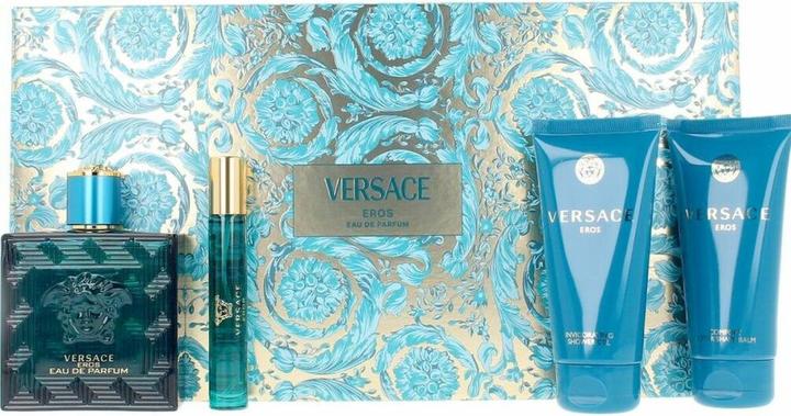 Actual product image Versace Eros Christmas 2024 Eau de Parfum / Shower Gel / After Shave Balm / Travel (Fragrance set)