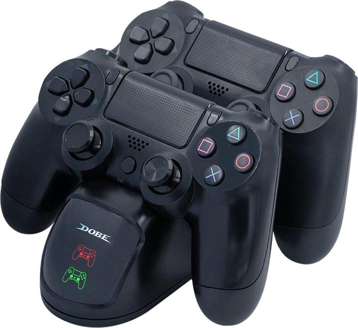 Produktbild JTI Duale Ladestation für PlayStation 4-Controller (PS4)