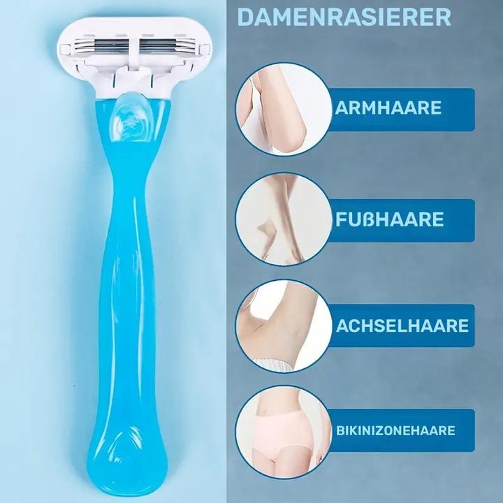 Produktbild Cbx 2-in-1 Elektrischer Damenrasierer – Lady Shaver – Nass- & Trockenanwendung mit LED-Anzeige
