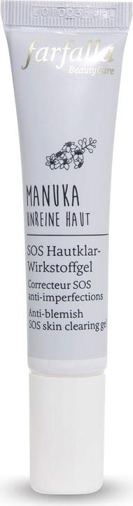 Produktbild Farfalla MANUKA SOS Hautklar-Wirkstoffgel für unreine Haut (Reinigungsgel, 15 ml)