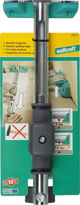 Produktbild wolfcraft wolfcraft 1 Hammer-Zugeisen