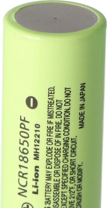Actual product image Panasonic Akku NCR18650PF - 2900mAh (18650, 2900 mAh)