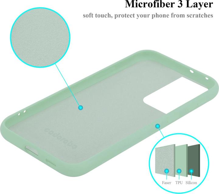 Immagine prodotto Cadorabo Custodia in silicone liquido TPU (Samsung Galaxy S22 Ultra)