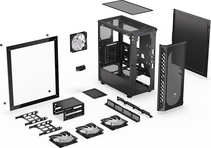 Actual product image Endorfy Obudowa Signum 300 ARGB (ATX, Mini-ITX)