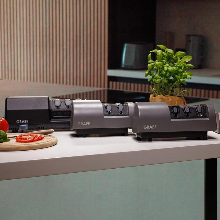 Produktbild Graef SG 520 EU Messerschärfer Schleifwinkel für 20° Klingen quarzgrau