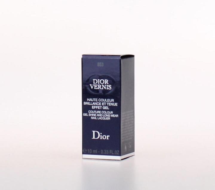 Actual product image Dior Vernis (853 - Rouge Trafalgar, Colour paint)