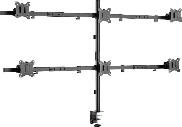 Produktbild SpeaKa Professional SP-MM-1010 1 Stück Monitorhalterung 43,2 cm (17") - 81,3 cm (Tisch, 32.01")
