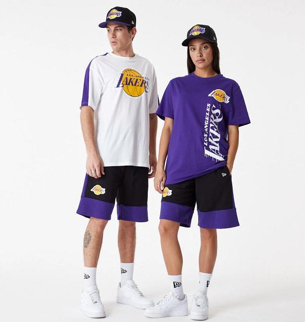 Immagine prodotto New Era Pantaloncini NBA Los Angeles Lakers Colorblock Uomo (M)