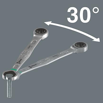 Actual product image Wera 9631 Magnetic rail 6000 Joker 2 (19 mm, 10 mm, 17 mm, 13 mm)