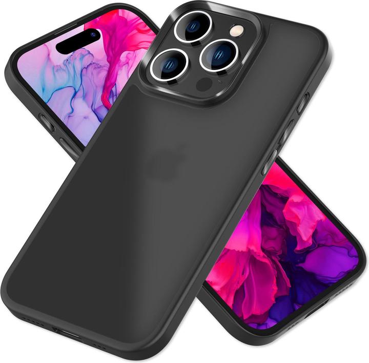 Immagine prodotto Nalia Manica ibrida opaca trasparente smerigliata (Apple iPhone 15 Pro)