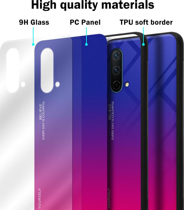 Immagine prodotto Cadorabo Manicotto per vetro in TPU a 2 colori (OnePlus Nord CE 5G)