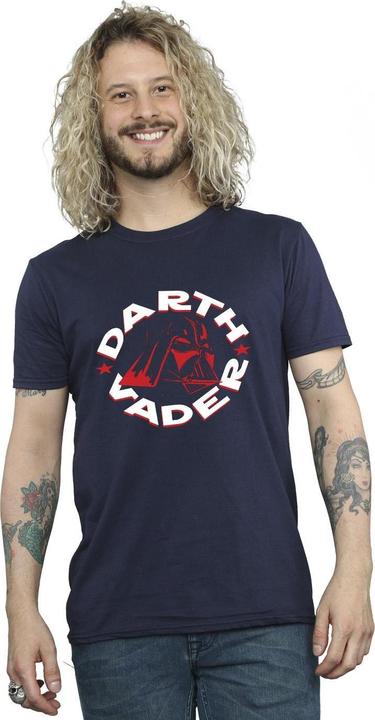 Produktbild Star Wars Darth Vader Badge TShirt (4XL)