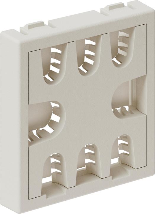 IB Connect Multimedia-Zubehör 45x45 weiss Kabeldurchführung 8 Plätzen (0.05 m)