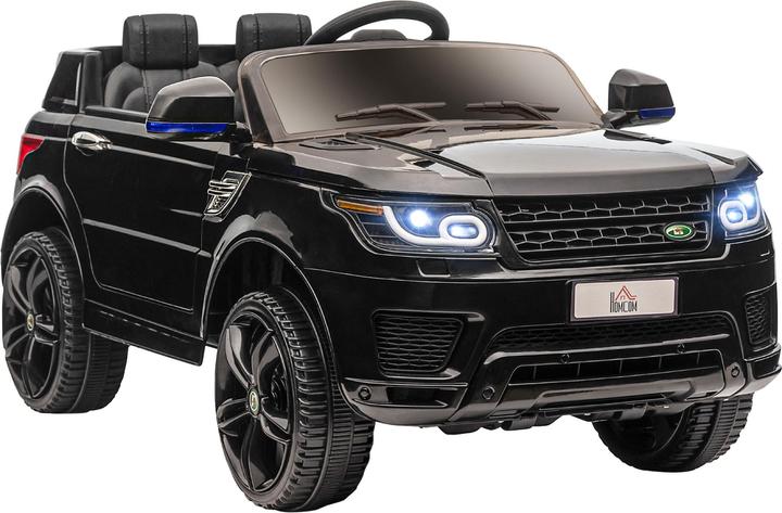 Swisshandel24 Children's electric car, 2.4 G remote control, seat belt, music, horn, headlights, up to 5 km/h, 3-5 (12 V)