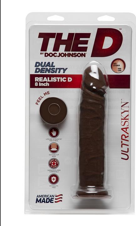 Image du produit Doc Johnson Realistic D - 8 Inch Ultraskyn