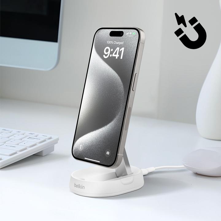 Productafbeelding Belkin Boost Charge Pro Qi2 magnetische Ladestation (15 W)