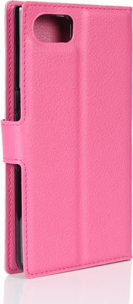 Actual product image MU Classic Litchi Leather Bookcover (KEYone)
