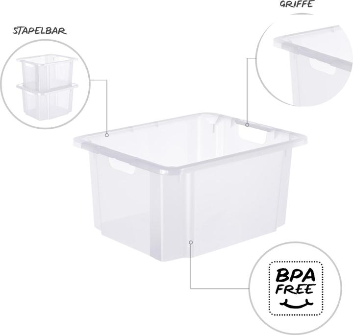 Image du produit Rotho Reverso (44 x 26 x 56 cm, 46 l)