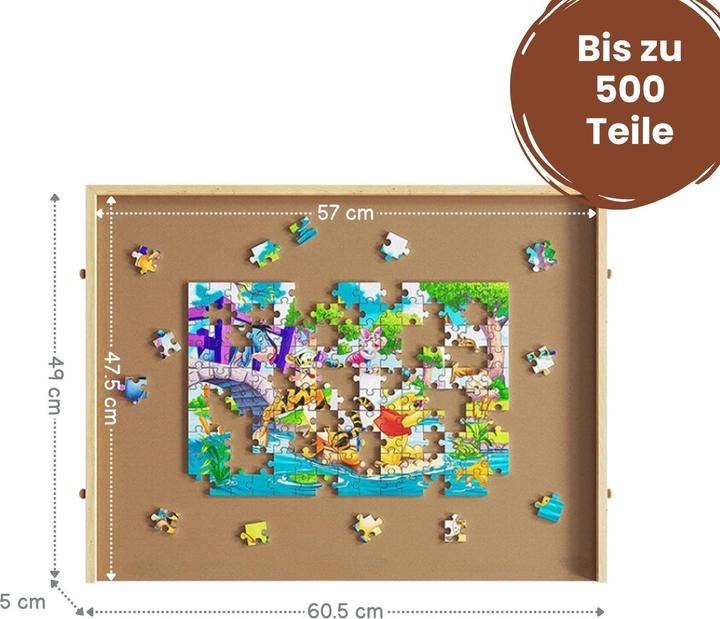 Actual product image Hermex Puzzle board with pull-outs Puzzle board Puzzle base (500 pieces)