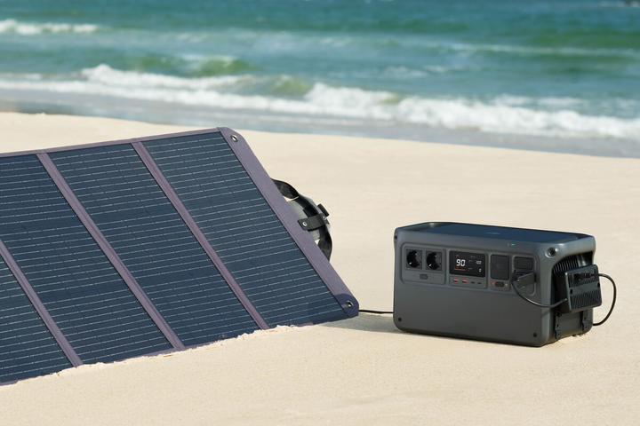Immagine prodotto DJI Pannello solare da 120 W di Zignes (Caricabatterie per droni)