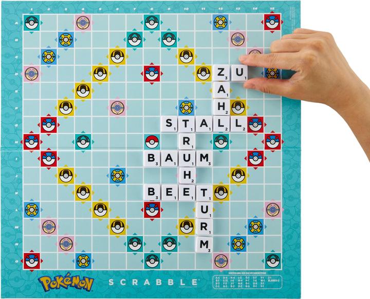 Actual product image Scrabble Pokemon (D) (German)