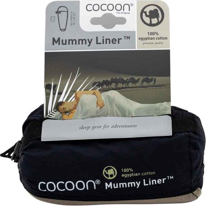 Produktbild Cocoon MummyLiner Inlet Egyptian Cotton (241 cm)