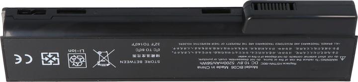 Produktbild AccuCell Akku passend für HP EliteBook 8560p, Li-Ion, 11,1V, 5200mAh, 58Wh, schwarz (5200 mAh)