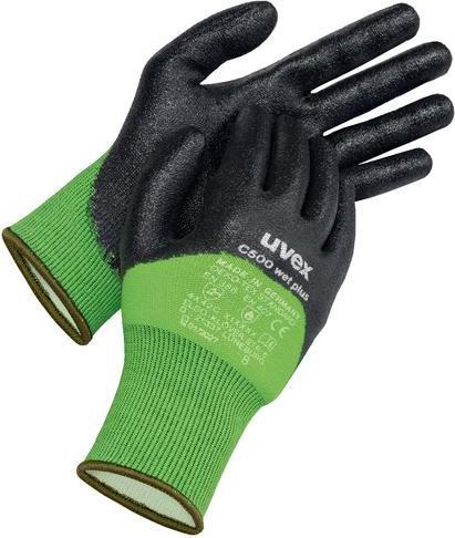 Image du produit Uvex Safety Gants C500 Wet plus, niveau de protection contre les coupures 5, Dyneema, bambou, taille 10 (10)