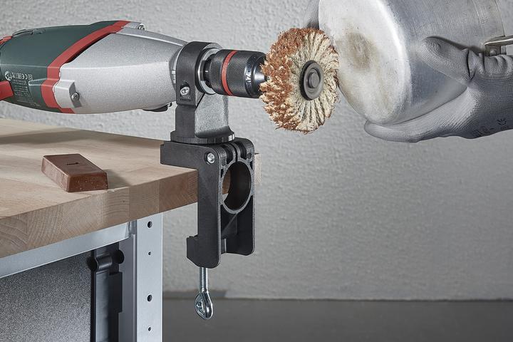 Produktbild wolfcraft wolfcraft 1 Kombihalter Kunststoff für Bohrmasch.