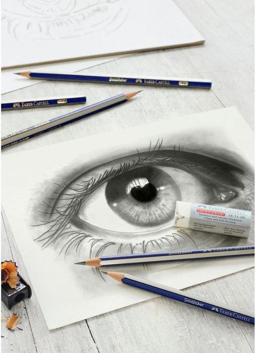 Image du produit Faber-Castell GOLDFABER - Ensemble de dessin au crayon (2H, 6 x)