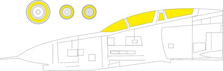 Actual product image Eduard F-4E 1/72 for FINE MOLDS