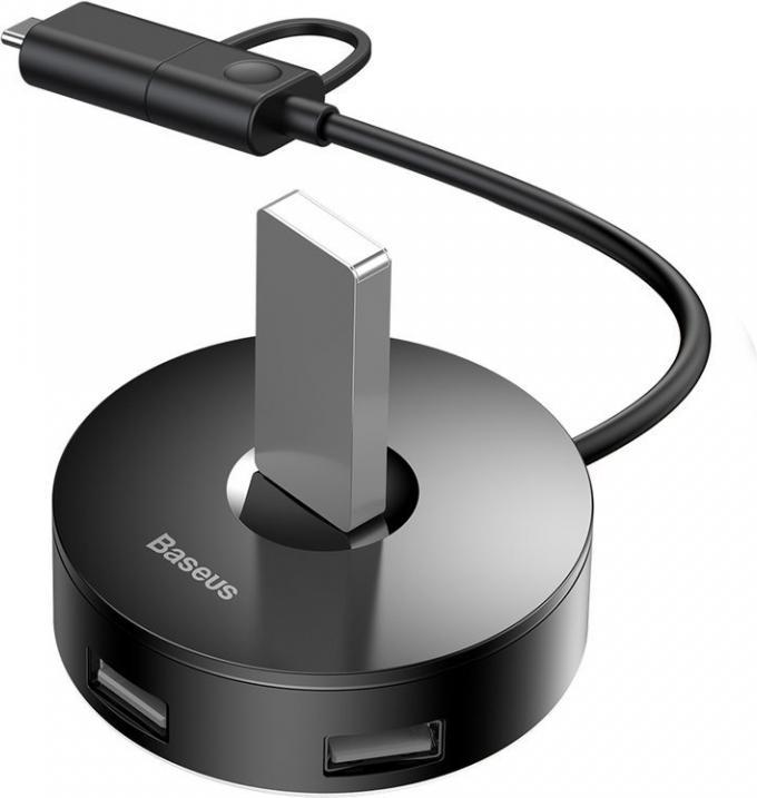 Produktbild Baseus CAHUB-GA01 (USB-C, USB-A, 4 Ports)