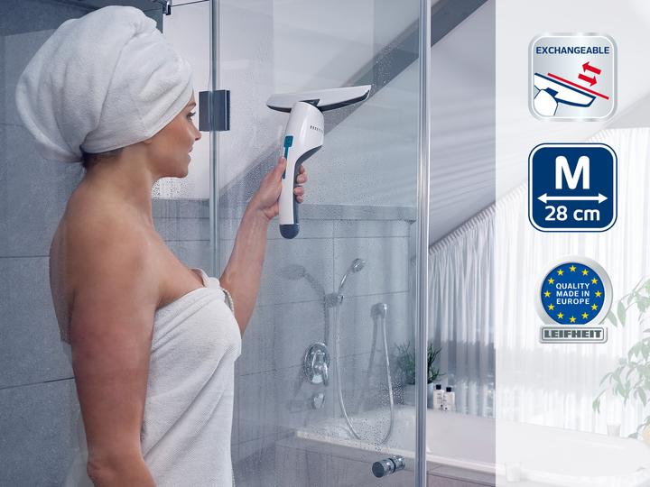 Actual product image Leifheit Bathroom nozzle window and bathroom vacuum cleaner Nemo