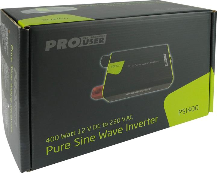 Produktbild ProUser Spannungswandler PRO USER PSI400, 16483 DC/AC, 12V auf 230V, 400W