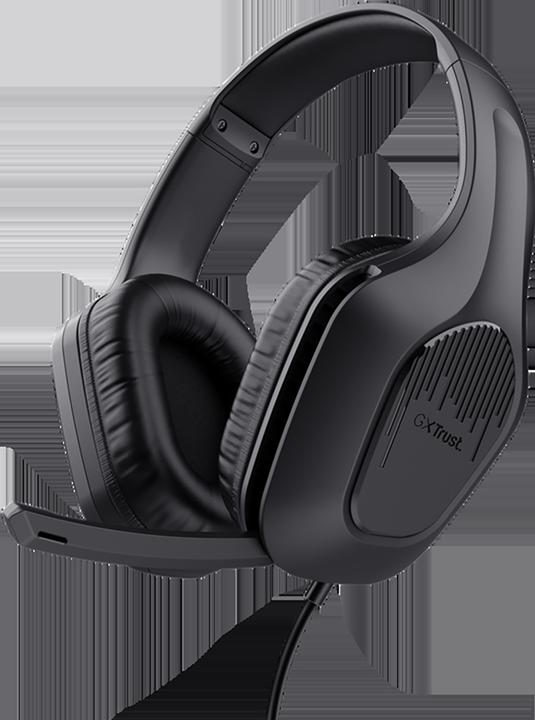 Produktbild Trust GXT415 ZIROX HEADSET – BLACK (Kabelgebunden)