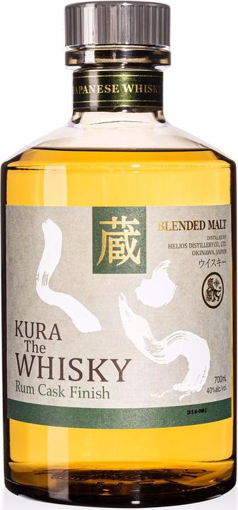Actual product image Helios Distillery Kura The Whisky Rum Cask Finish (Blended Malt Whisky, Japanese whisky, 1 x 70 cl)