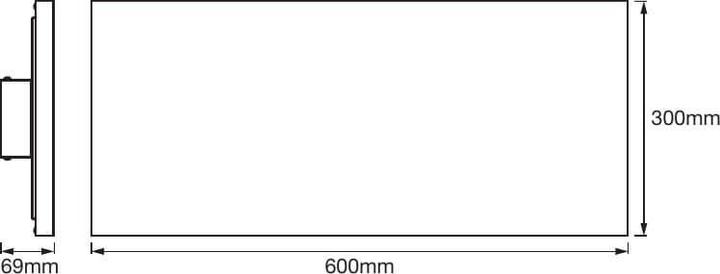 Actual product image Ledvance LED Ceiling Light Frameless Panel Lights with WiFi Technology (2100 lm)