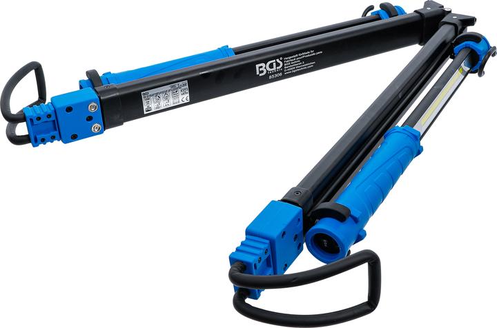 Produktbild BGS COB-LED-Motorhauben-Leuchte mit Akku & Expanderhalterung 2 COB-LED Arbeits-Handleuchten (1500 lm)