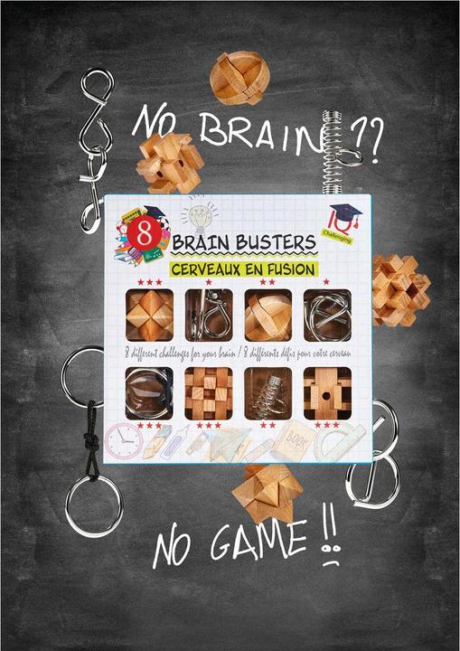 Actual product image Eureka! Puzzle Collection Brain Busters / Cerveaux en Fusion (8 pieces)