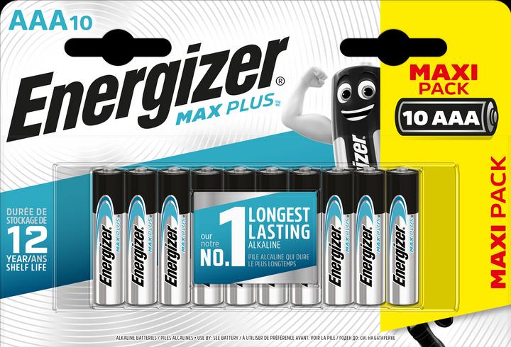 Image du produit Energizer Max Plus Alkaline (10 pcs, AAA)
